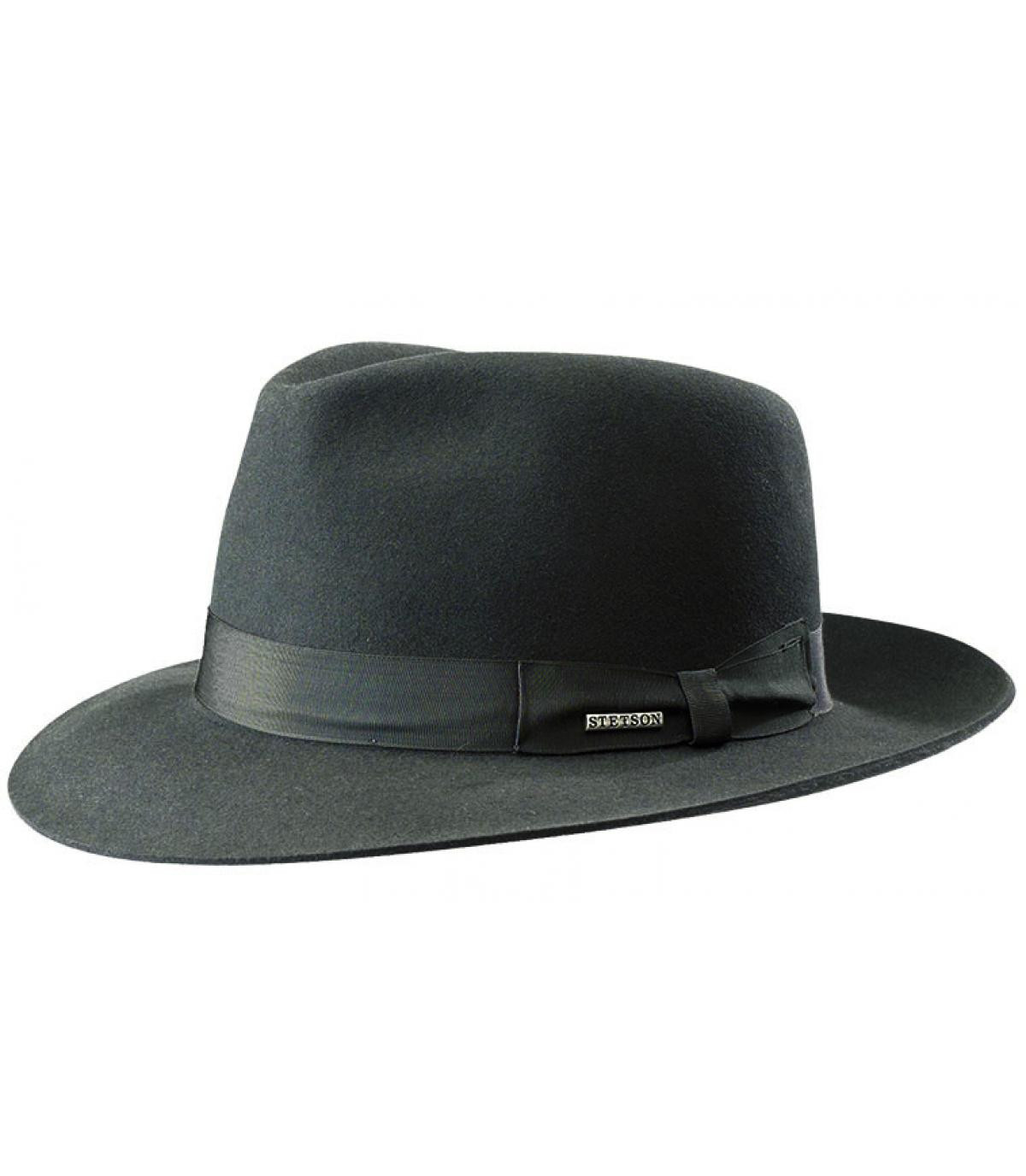 Stetson fedora hat Penn furfelt grey